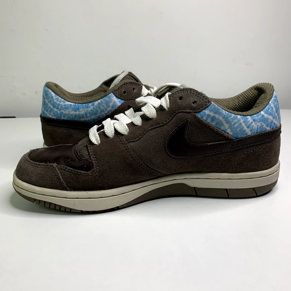 Nike Court Force Low F/F Tie Dye Brown Blue Rare Shoes 315915-021 Men’s Size 8.5